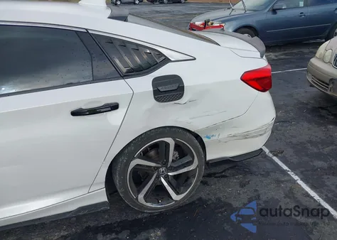 2018 Honda Accord Sport из США, поврежденный, VIN 1HGCV1F33JA195658